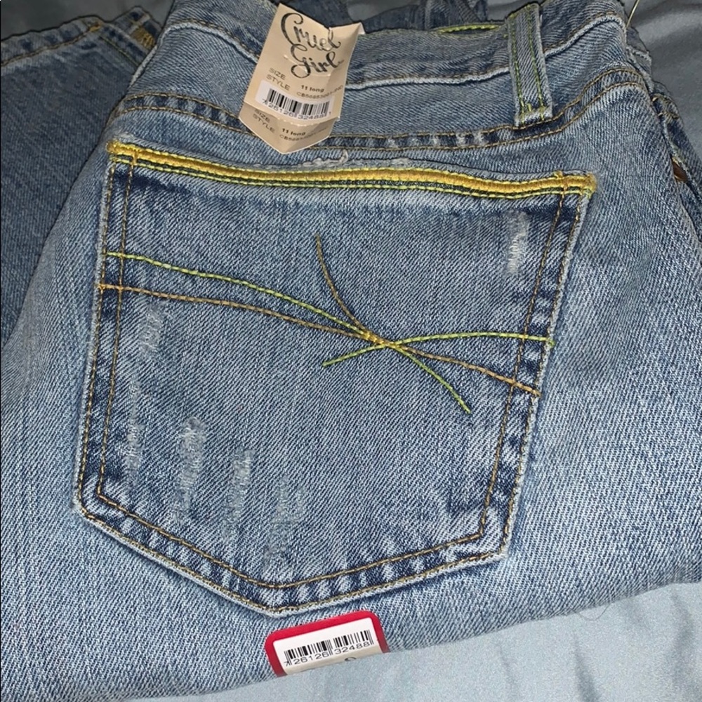 Cruel Girl Jeans NWT size 11 long slim